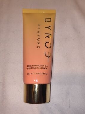 BYROE Peach Kombucha Clay Mask